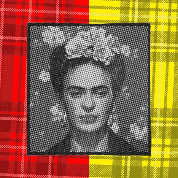 Parche Punk / Frida Kahlo / Parches para Chaquetas / Chaqueta de Batalla / Chaleco Punk / Crust Punk