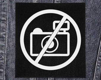 Sew On Patch - No Photos