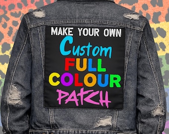 Custom Back Patch - Create your own!