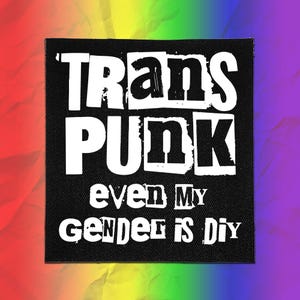 Toppa Punk - Trans Punk Anche il mio genere è DIY / Toppa Queer