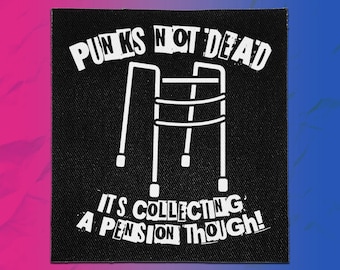 Punk Patches - Pension Punks | Funny Patch