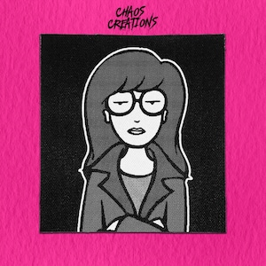 Sew On Patch | Daria | Feminist Patch | Riot Grrrl | Patriarchy Patch