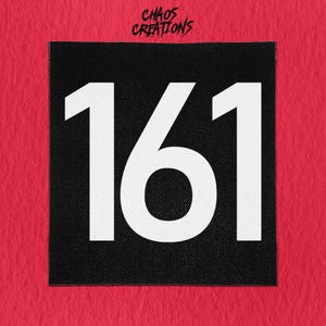 縫い付けパンクパッチ - 161 - 反ファシスト行動