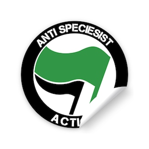 Sticker Pack | Anti Speciesist Action | Punk Stickers | Progressive Stickers | Leftist Sticker