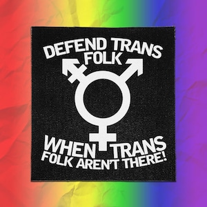 Punk Patch - Försvara transfolk | Queer Patch