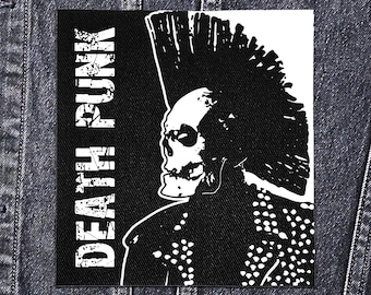 Sew On Punk Patch - Death Punk