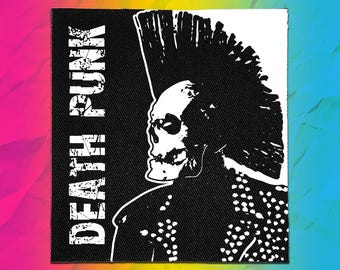 Punk Patches - Death Punk | Leftist Patch