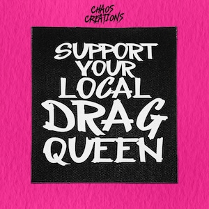 Parche punk para coser: apoya a tu drag queen local