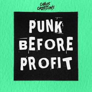 Sew On Patch | Punk Before Profit | Crust Punk Patch | Battle Jacket Patches | Statement Patches