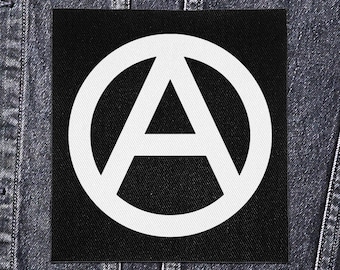 Sew On Punk Patch - Anarchy A