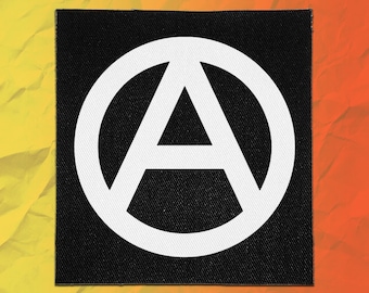Parches Punk - Anarquía A / Parche Anarquista
