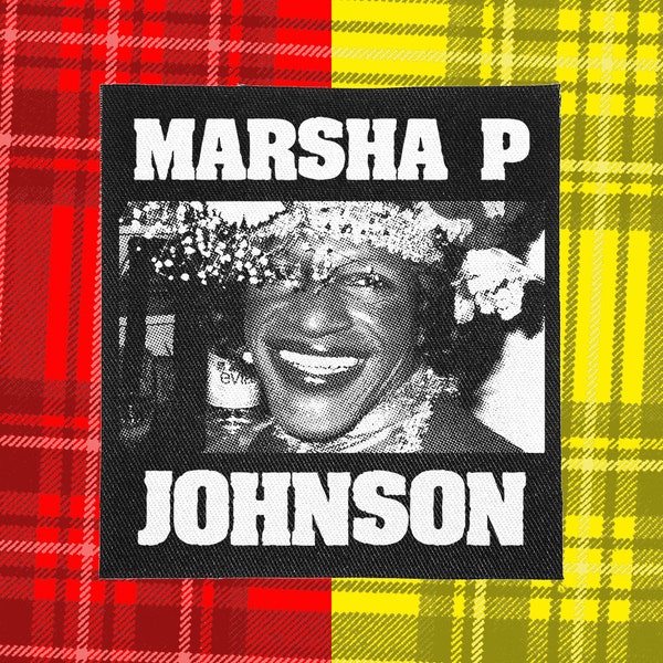 Punk Patch | Marsha P Johnson | Patches for Jackets | Battle Jacket | Punk Vest | Crust Punk