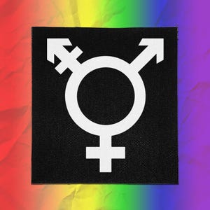 Punk Patch - Trans Symbol | Queer Patch