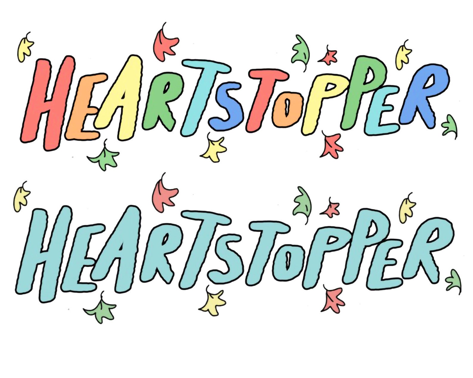 Heartstopper Png Heartstopper Leaves Png LGBTQ Book Series Etsy México