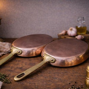 Casserole en cuivre 16 cm, intérieur étamé - CopperGarden® | Bienvenue chez - Votre boutique de distillation et de cuisine