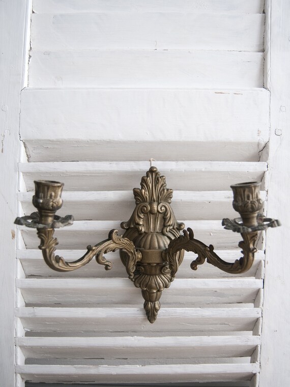 Candle Wall Sconces Farmhouse Lighting French Antiques Antique Sconce