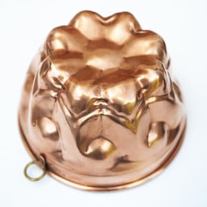 MAUVIEL VILLEDIEU Vintage French copper baking pan, Copper cookware, Antique kitchen cake mold