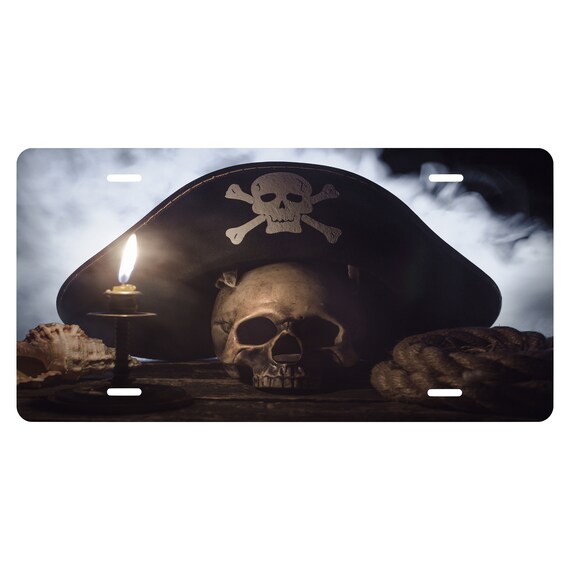Licencia De Calavera De Aluminio Para Coche Y Camión ... - EBay