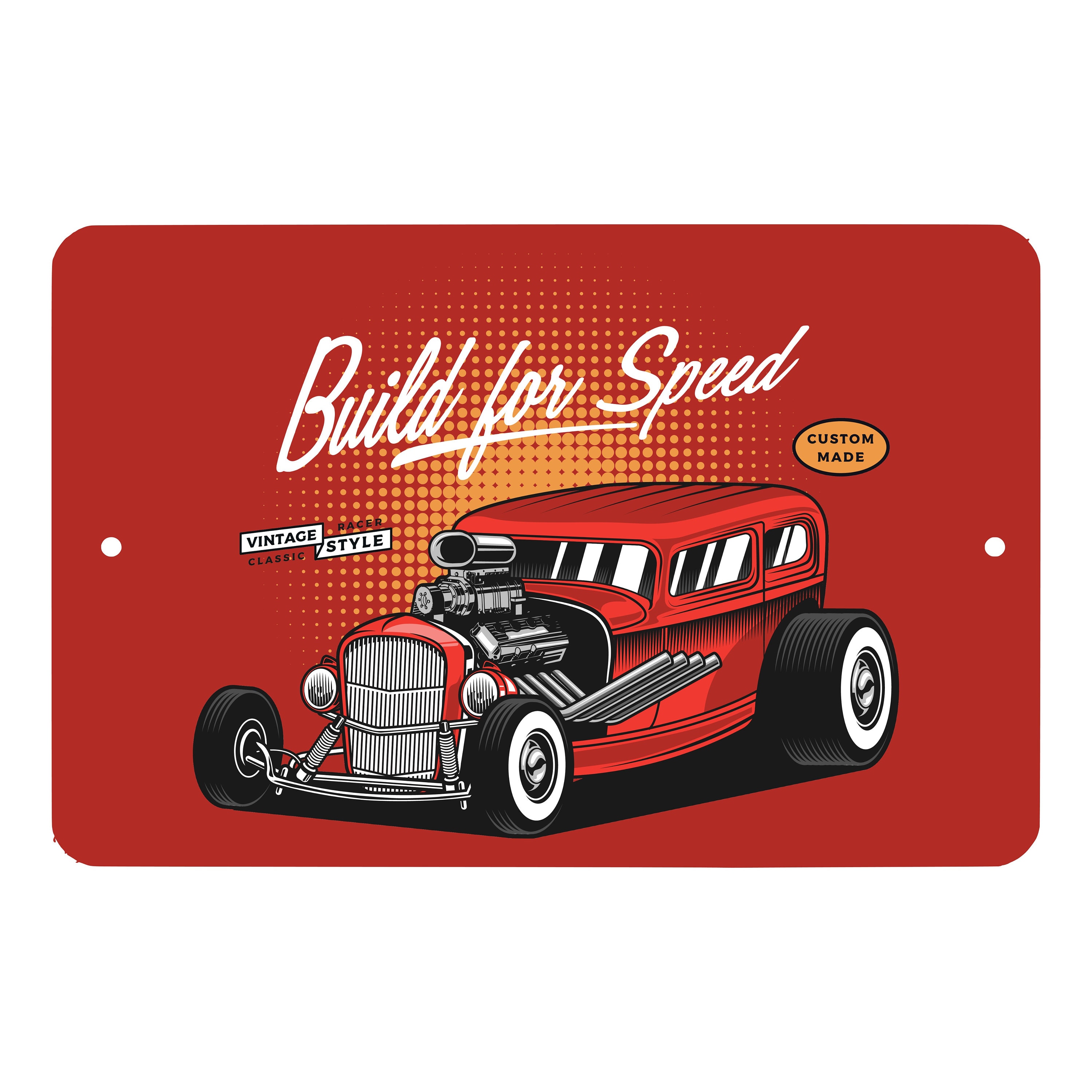 Hot Rod Sign Vintage Style 7 - Hotrod - Car - Garage Sign