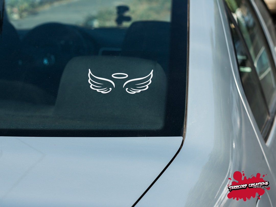 Angel Wings Vinyl Decal for Cars, Laptops, Sticker, Mirrors, Books, Etc