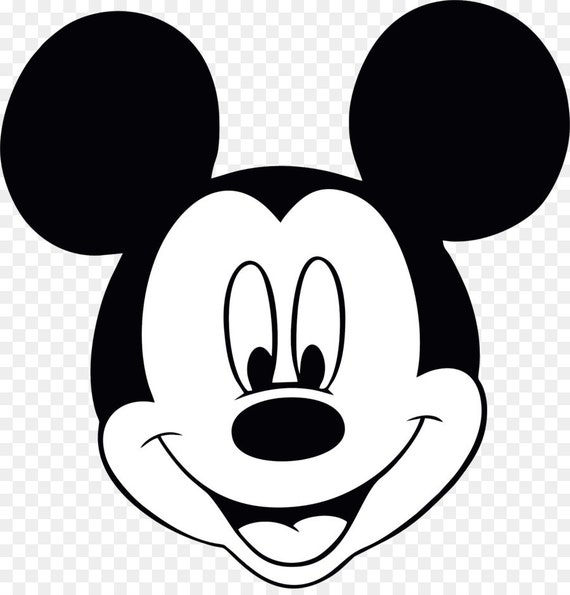 Disney Mickey Mouse Face Vinyl Decal for Cars, Laptops, Sticker, Mirrors,  Etc. -  Sweden