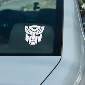Transformers Autobot Logo Vinyl Decal - For Cars, Laptops, Sticker, Mirrors, etc.