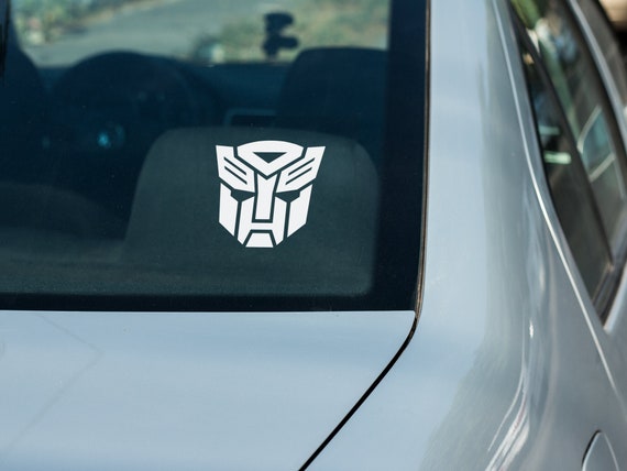 Transformers car decal deals