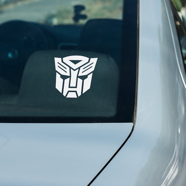 Transformers Autobot Logo Vinyl Decal - For Cars, Laptops, Sticker, Mirrors, etc.