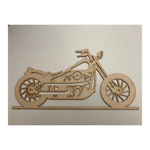 Harley Davidson Wood Cutout - Etsy