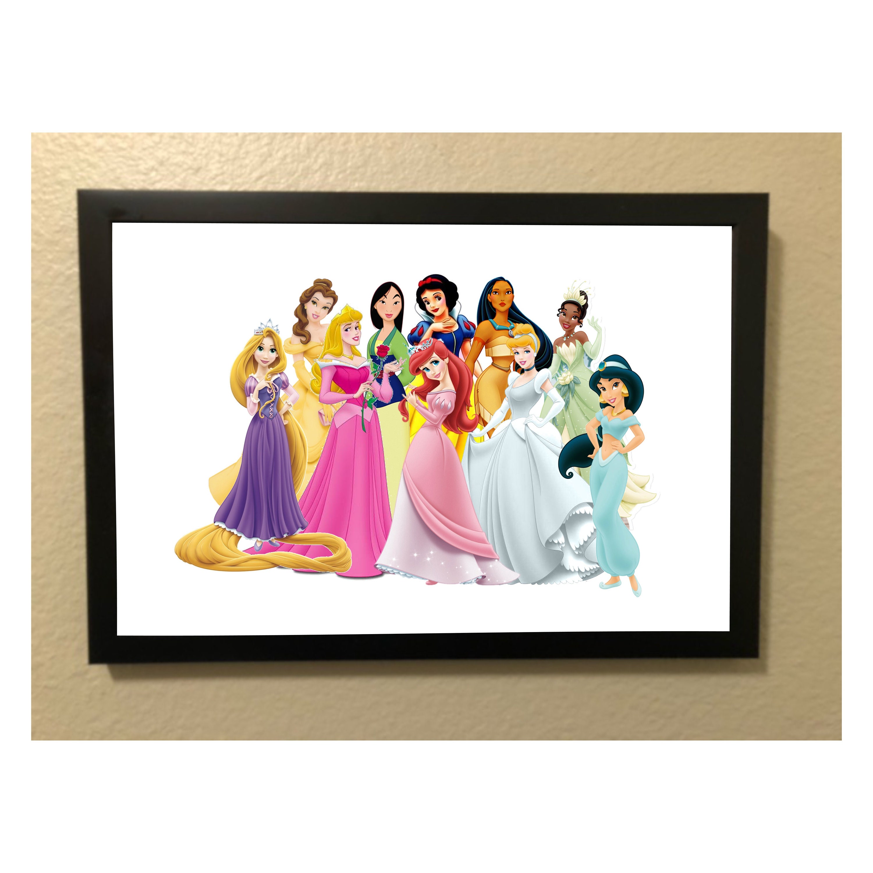Disney Princesses Metal Sign - Wall Decor - Man Cave - She Shed