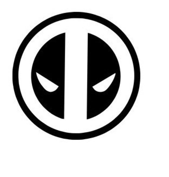 Download Deadpool Logo vinyl decal For Cars Laptops Sticker | Etsy