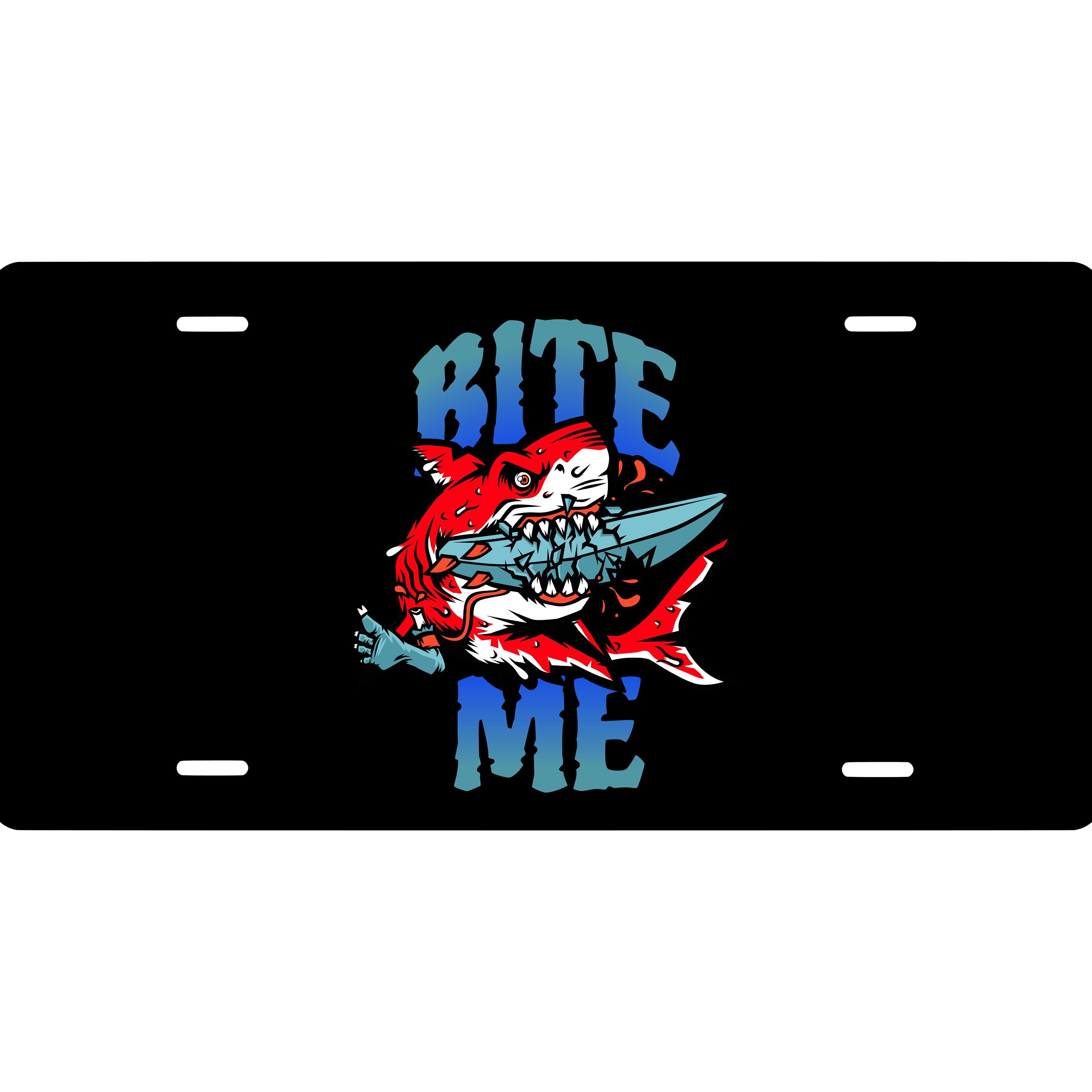 Plaque D’immatriculation Pirate Guy Harvey – Métal, Design Requins, Boucaniers