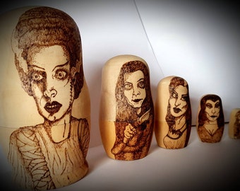addams family nesting dolls