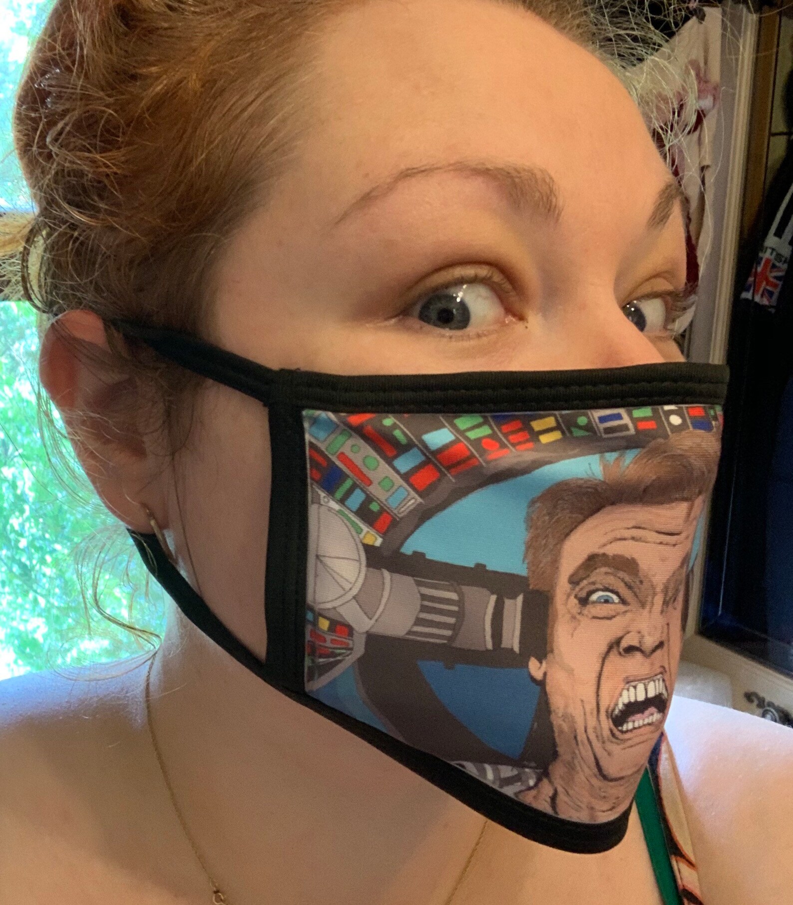 Total recall face mask / face covering Etsy