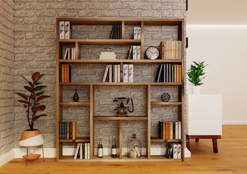 Reclaimed Wood Bookcase / Shelving Unit bookshelf og2 image 1