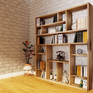 Reclaimed Wood Bookcase / Shelving Unit bookshelf og2 image 2