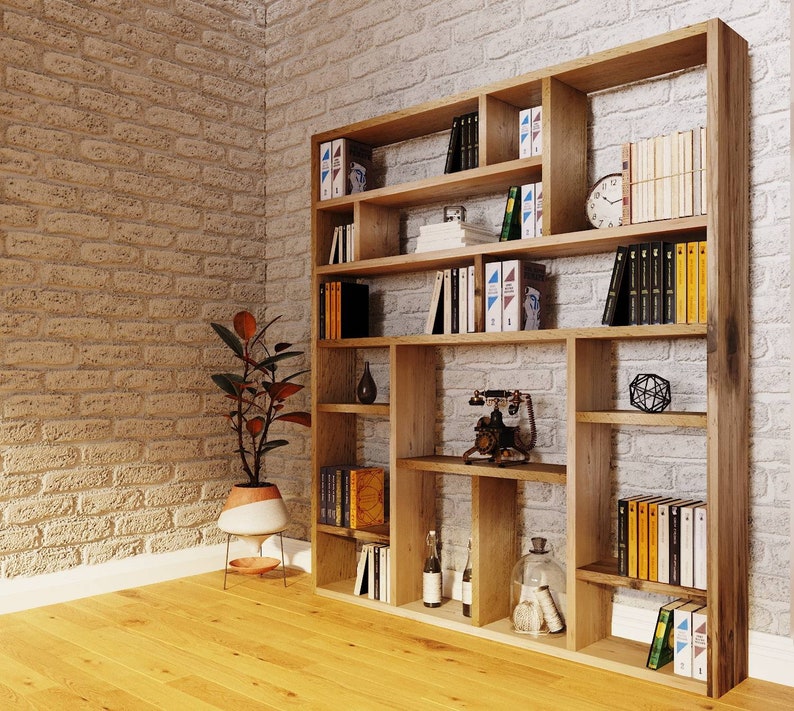 Reclaimed Wood Bookcase / Shelving Unit bookshelf og2 image 2