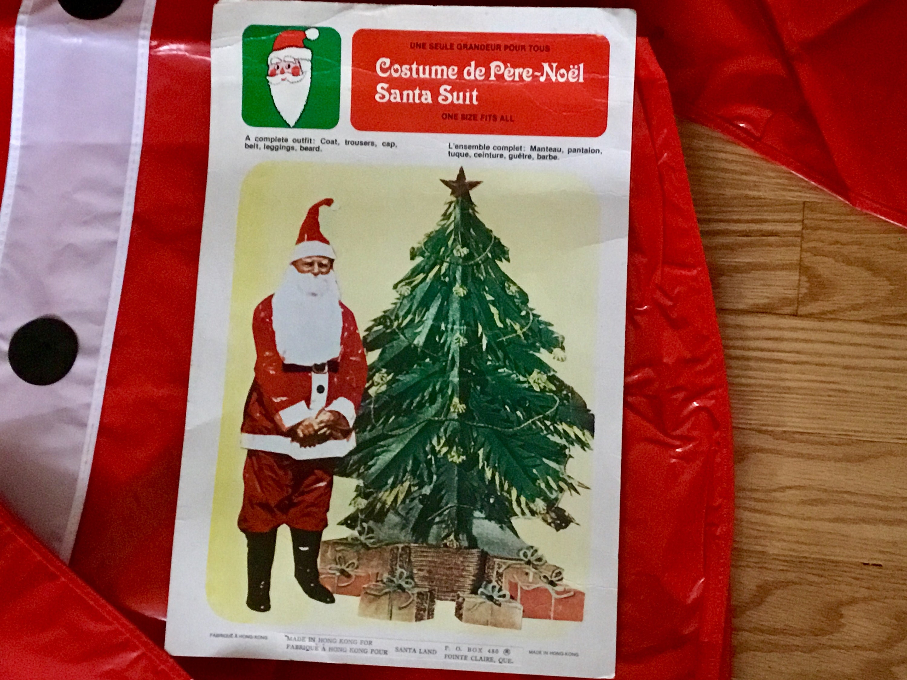 plastic santa hat