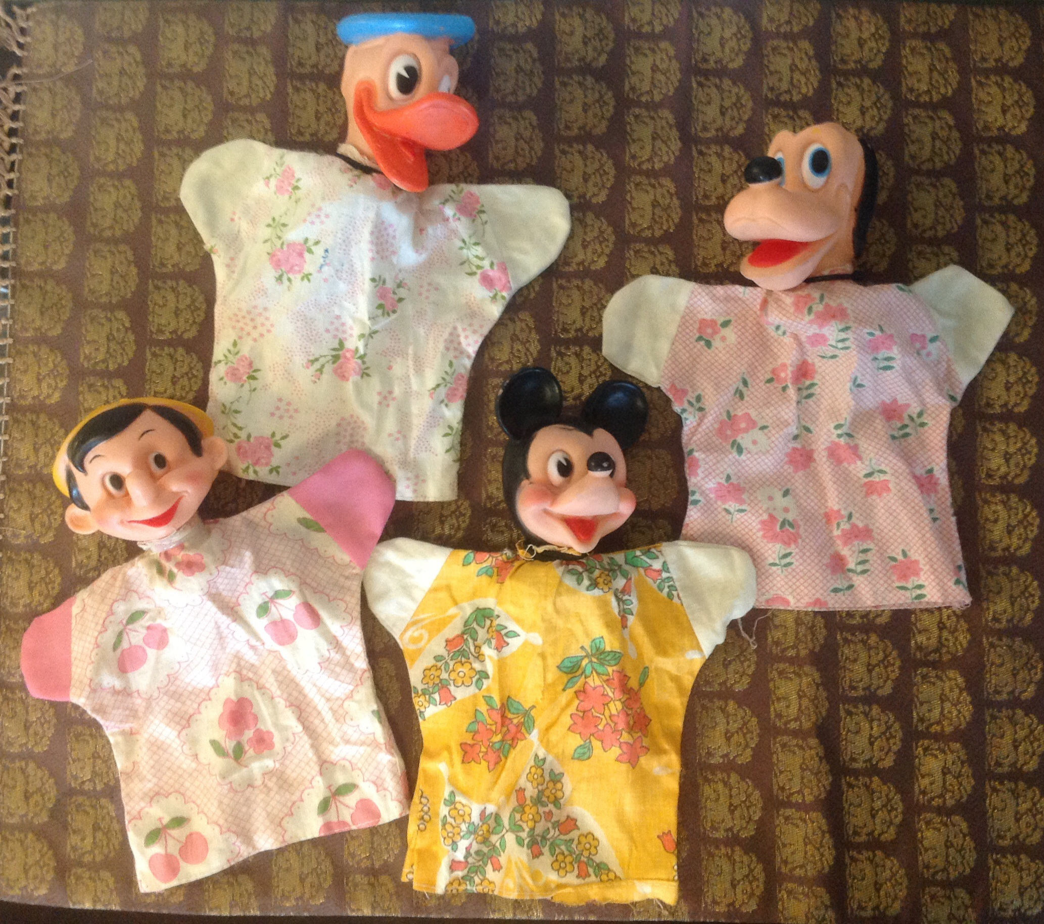 vintage donald duck hand puppet