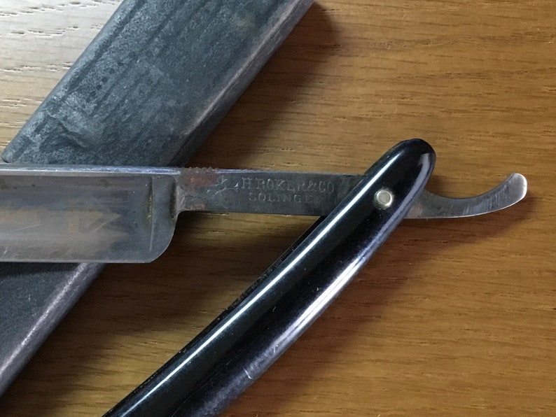 Antique H Boker & Co. King Cutter Straight Razor Vintage Etsy