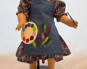 Artist's dress that fits 18in dolls