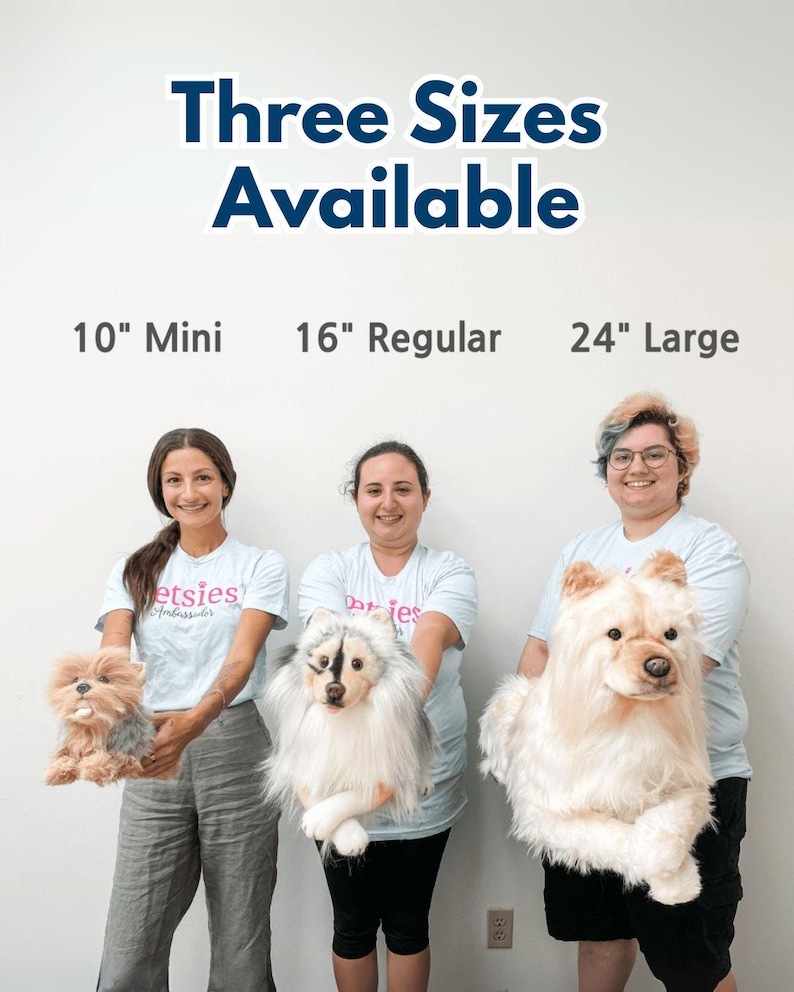 Custom Pet Stuffed Animals: Photo of pet into custom stuffed animal, plush from pet photo, custom pet stuffed animal, personalized pet plush image 3