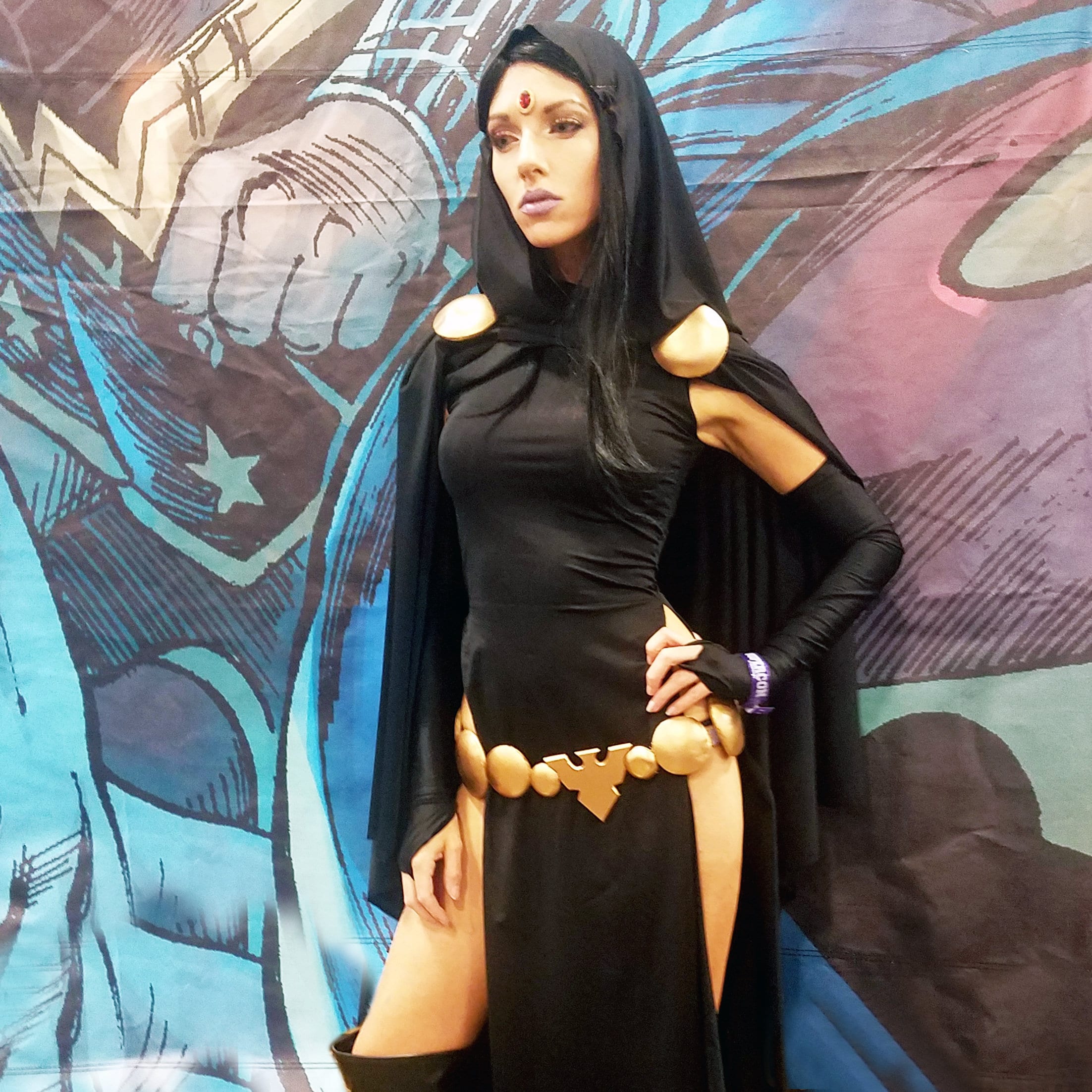Raven Cosplay Teen Titans Inspired Dc Comics Batman Sexy
