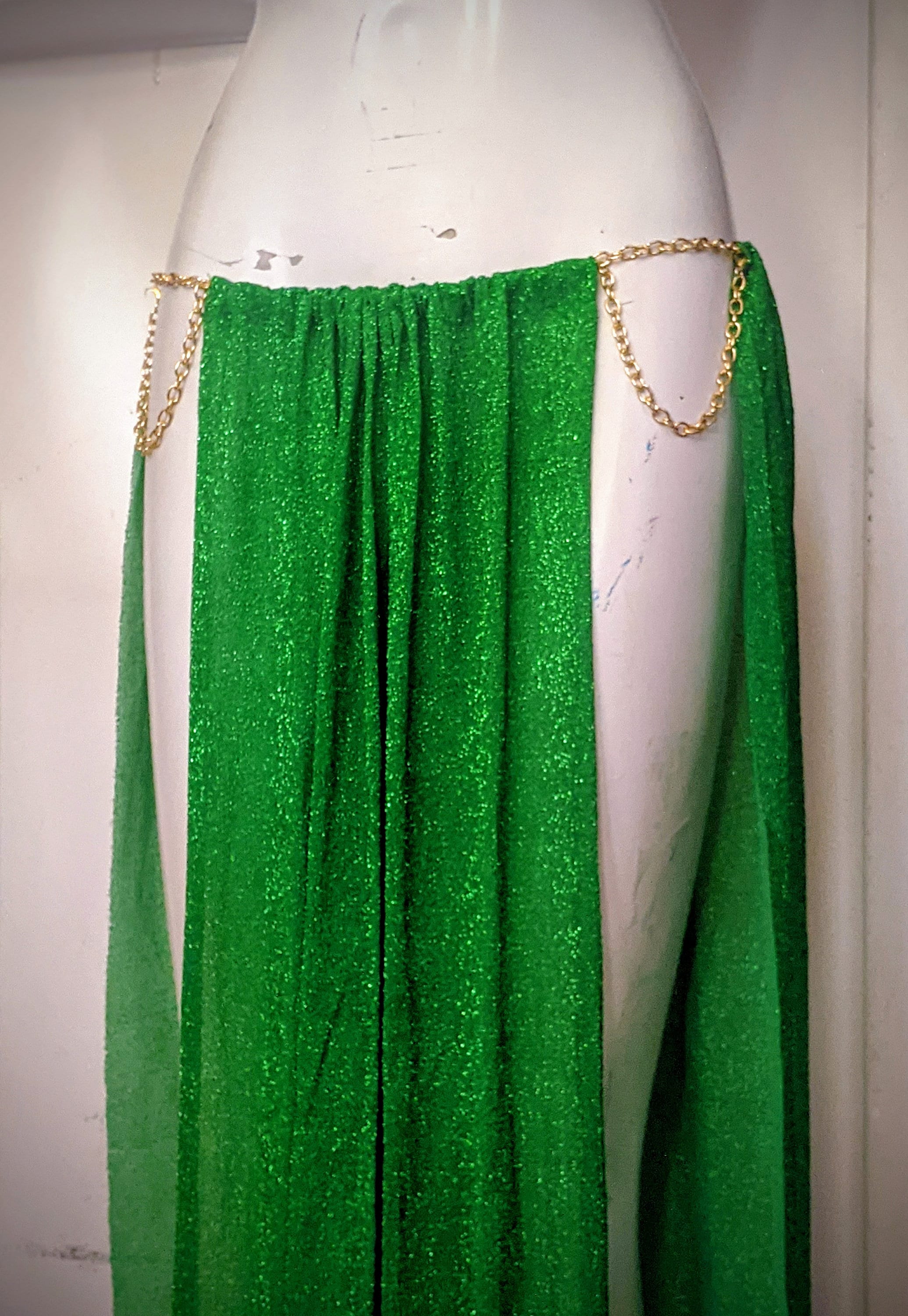 フォクシー鮮やかイエローロゴプレートつきskirt42-