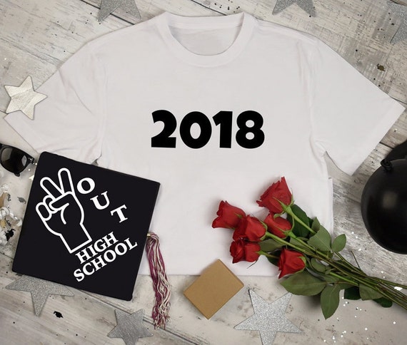 Peace Out High School Graduation Clip Art Grad Cap Decoration Etsy