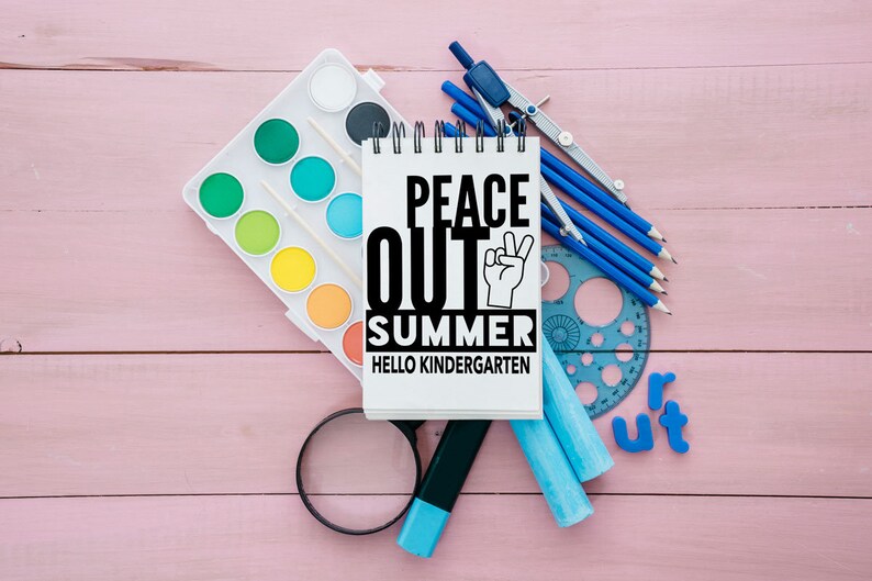 Free Free 228 Kindergarten Svg Peace Out Kindergarten Shirt SVG PNG EPS DXF File