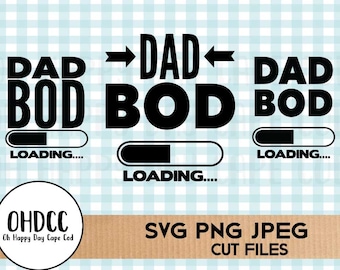 Di Bod papà Clipart prima volta papà caricamento png prima 1 ° giornata padre papà svg papà scherzi padre papà nuovo papà T-shirt nuovo papà Mug
