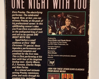 Elvis, One Night With You A Legendary Concert With the King of