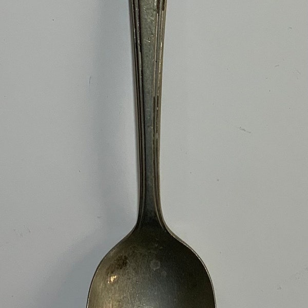 Carlton “Mansfield” Silver Plate Teaspoon Vintage Antique Spoon 1932