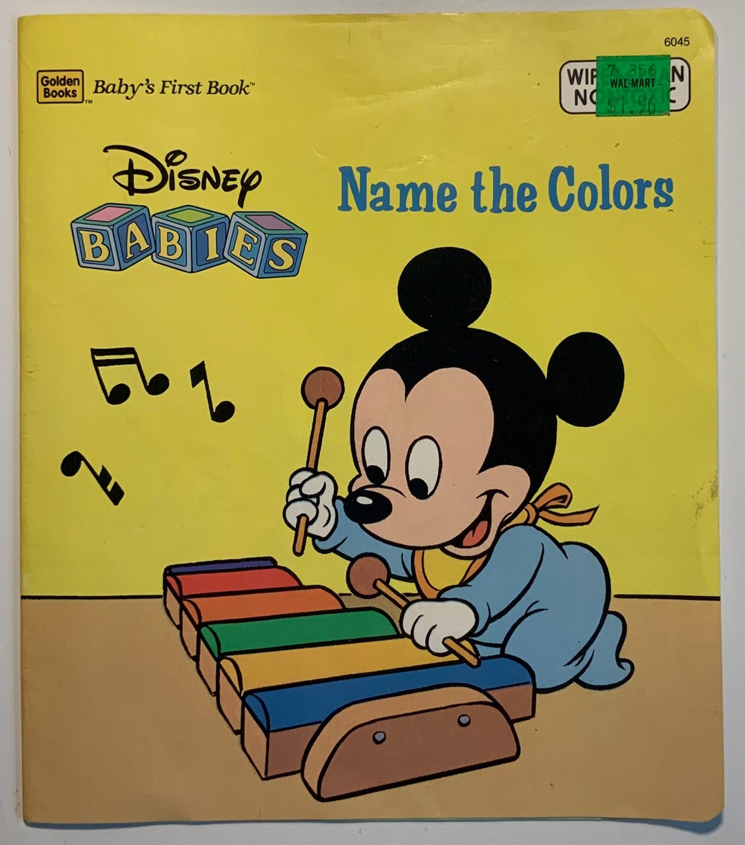Disney Babies Name the Colors Golden Books Babys First Book Etsy